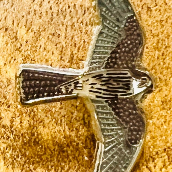 Eleonoras Falke - UK Birding Pins - Emaille Pin Abzeichen - Unnummeriert