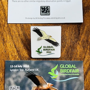 Global Birdfair 2024 Pin Badge - Enamel Pin Badge