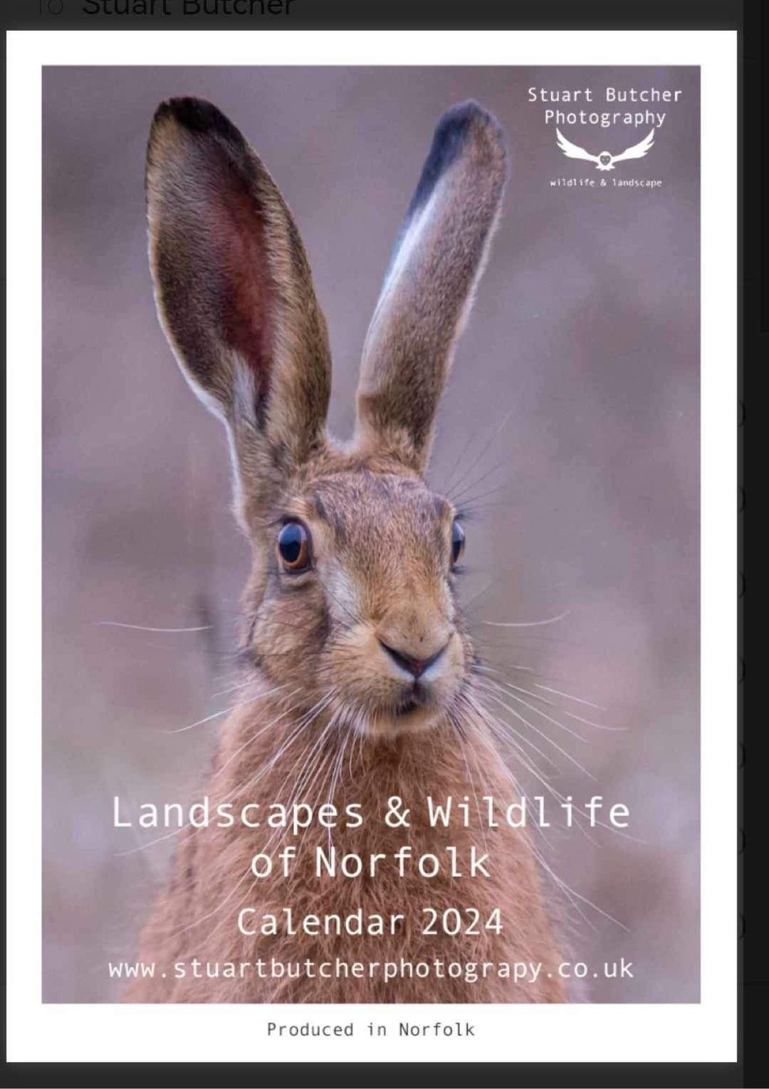 Landscapes & Wildlife of Norfolk Calendar 2024 Stuart Etsy
