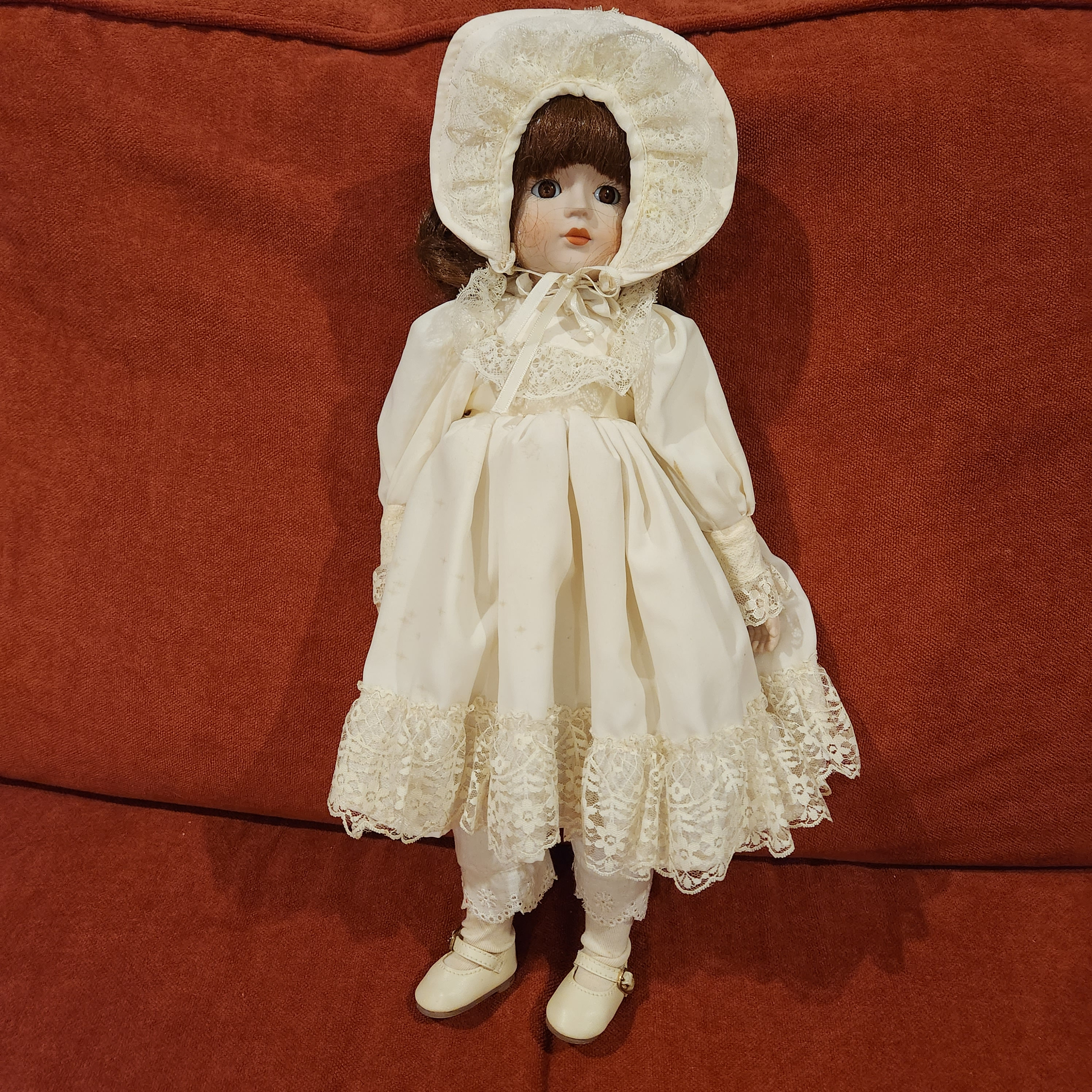 Musical Porcelain Doll - Etsy