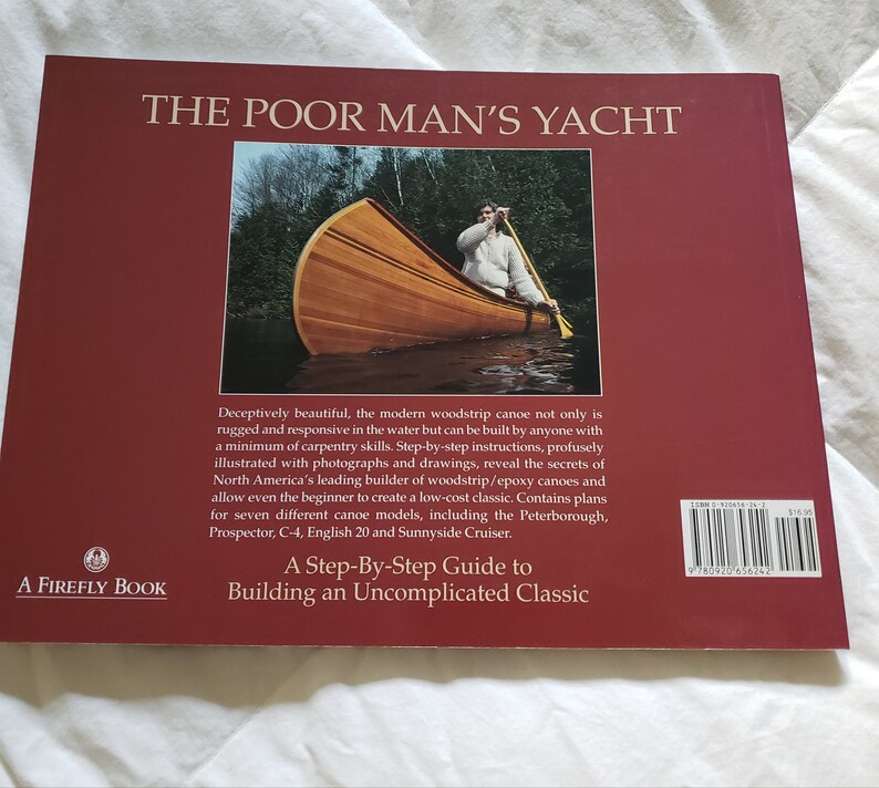 Paddle Your Own Canoe Paperback Book Canoecraft par Morris Etsy