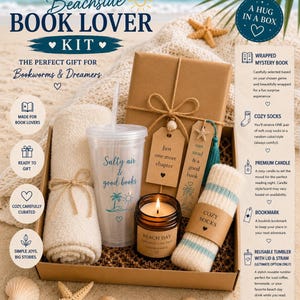 Bon Voyage Blind Date With a Book | Cruise Book Lover Gift Box | Vacation Reading Gift | Cruise Essentials | Beach Read