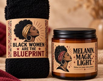 Black Women Empowerment Socks, Black Girl Magic Gift, African American Pride Gift, Inspirational Fuzzy Socks for Her, Black love