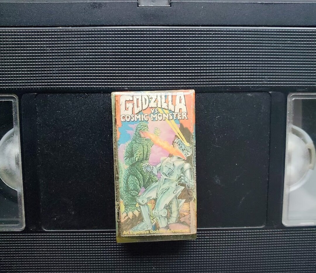 Godzilla Vs The Cosmic Monster 1974 Etsy