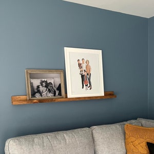 Picture Ledge Shelf | Photo Ledge | Easy to install | Floating Ledge Shelves | Baby Nursery | Handmade floating shelf | Decor | Hanging
