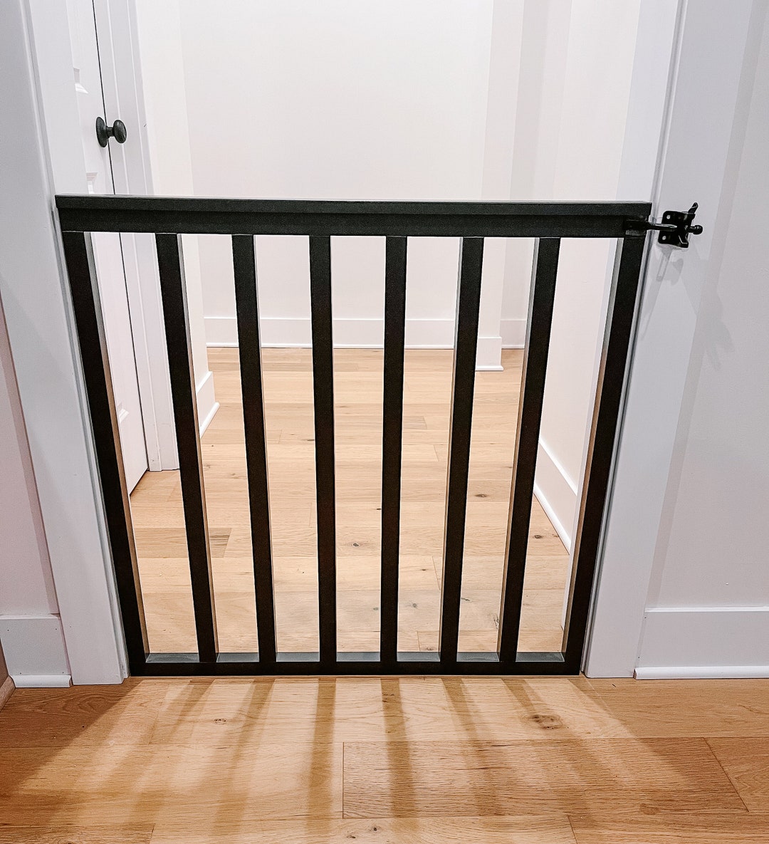 Baby Gate Baby Gate for Stairs Custom Baby Gate Wooden Baby Gate Dog