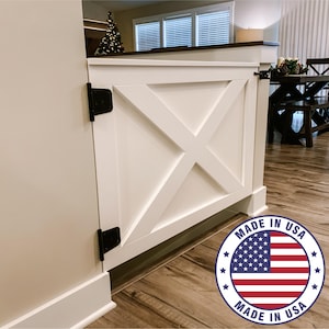Handmade Wooden Baby Gate, Custom Child Safety Gate, Wooden Pet Barrier, Babyproofing Home, Toddler Safety, Baby Gate