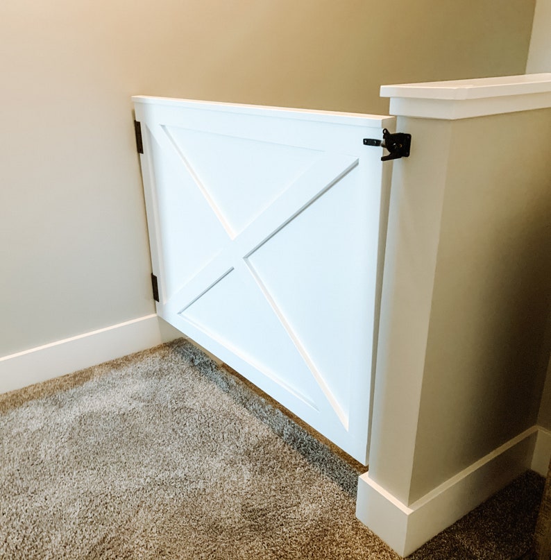 Custom Wooden Gate Baby Pet Stairway Uk Custom Wooden Gate Baby Pet, Wooden Gate For Basement Stairs