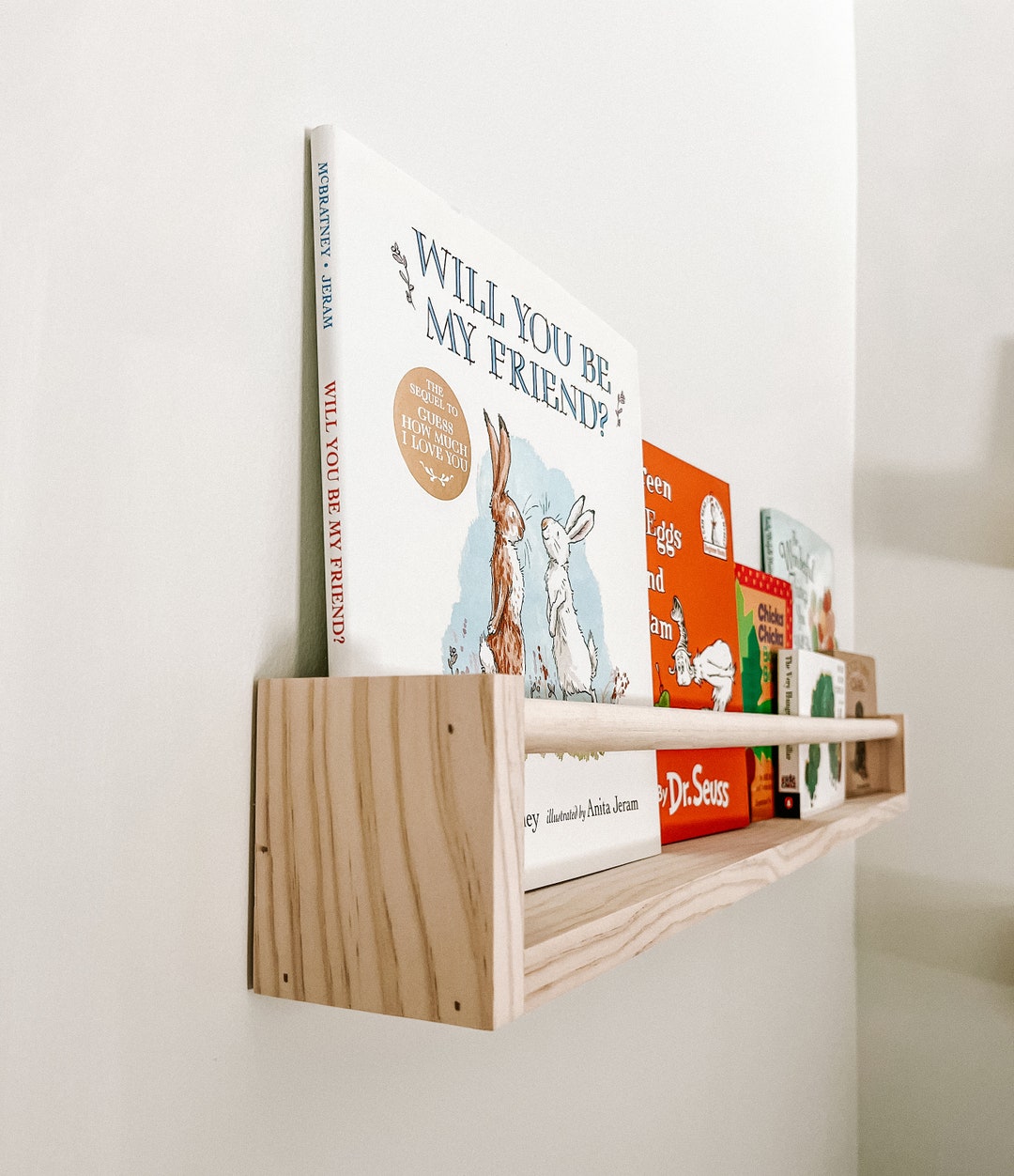 Nursery Shelves, Nursery Bookshelf, Wall Bookshelf for Nursery ...