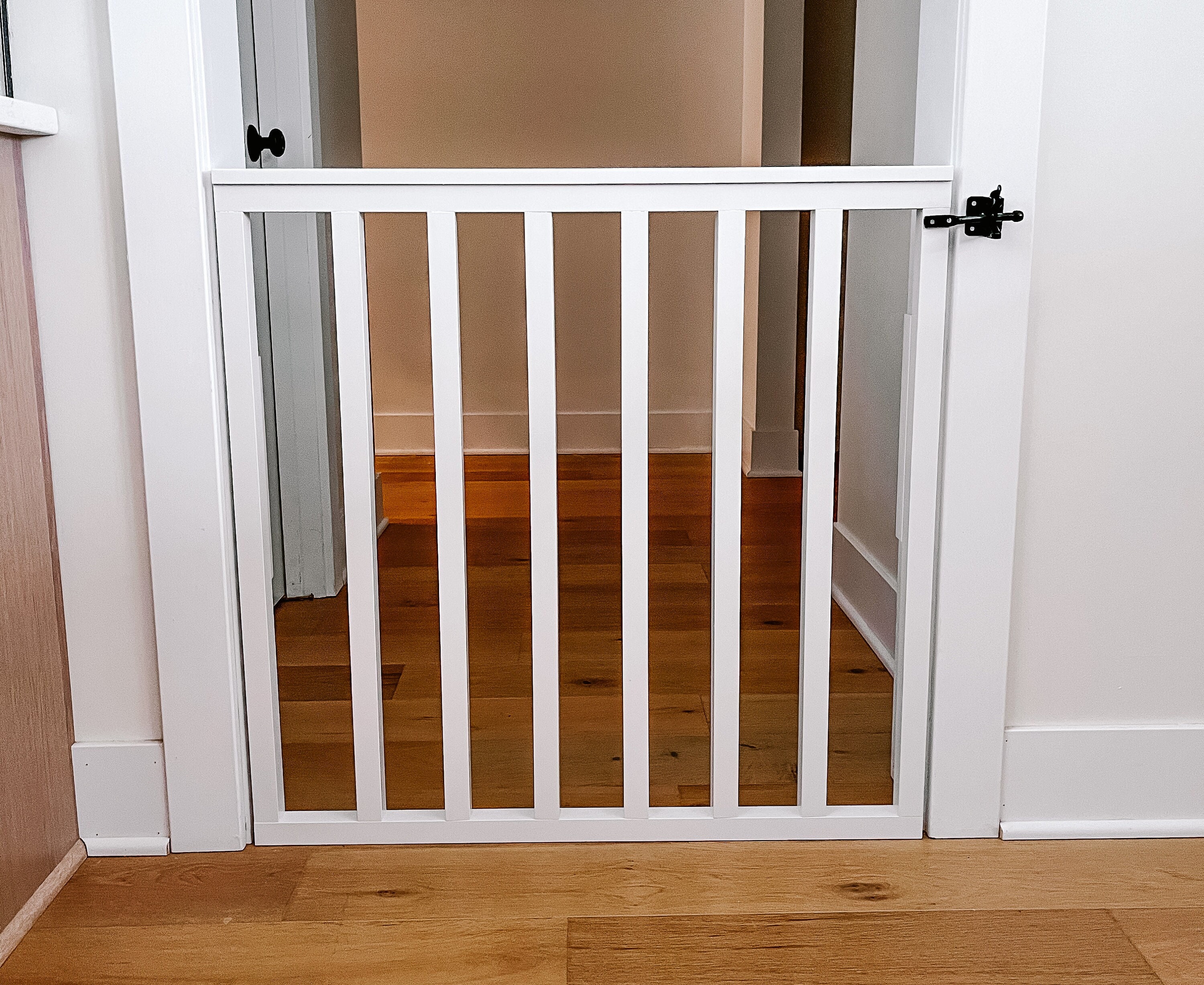 Baby Gate Baby Gate for Stairs Custom Baby Gate Wooden Baby Gate Dog Gate  Half Door Baby Gate With Cat Door Barn Door Gate 