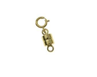 Magnetic Clasp | 14K Gold Filled Converter Connector Clasp for Necklaces, Bracelets, Anklets | Make your own jewelry