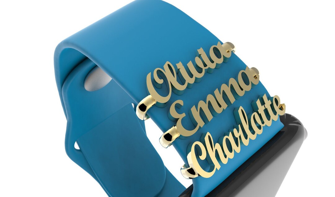 Personalized Apple Watch Charms for Mother's Day Gift Etsy