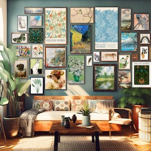 456 Vintage Prints Mega Bundle - Customizable Digital Wall Art Set - Printable Decor Posters for Home & Gallery