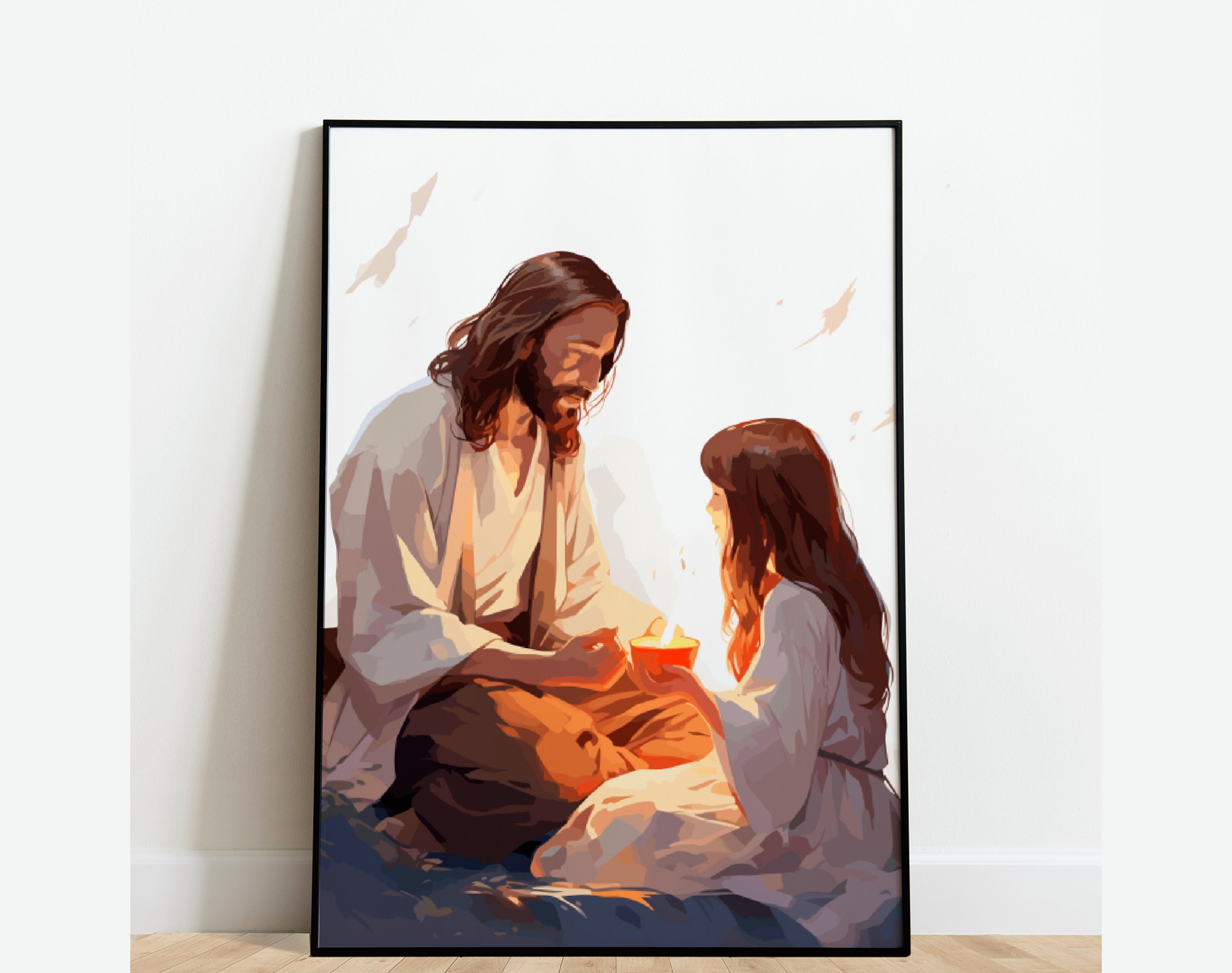 Christ Reference Jesus Christ LDS Art Print: Biblical Cross References (digital Download ...