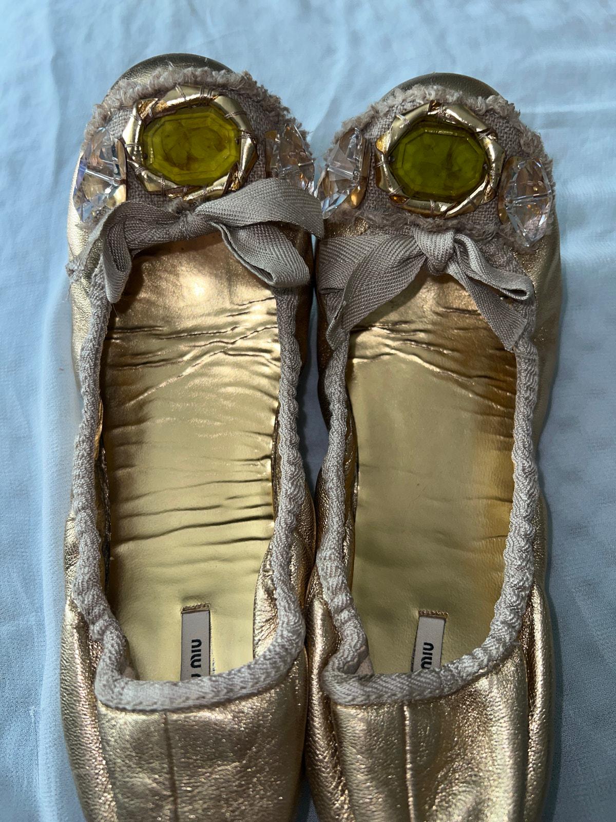 Miu Miu Flats - Etsy