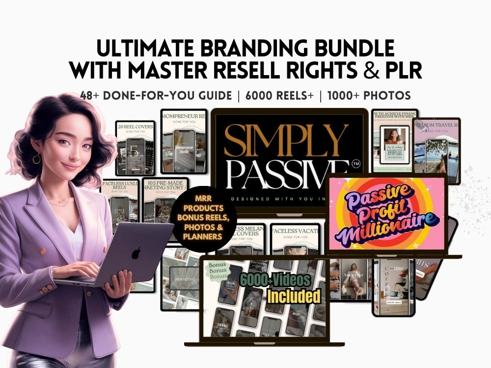 Simply Passive Course - SPC Full Course | One Time Payment | + Master Resell Rights Inc. Personal Mentorship, Passive Income 100% Profits
