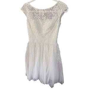 sherri hill short white lace dress Sherri Hill 55776