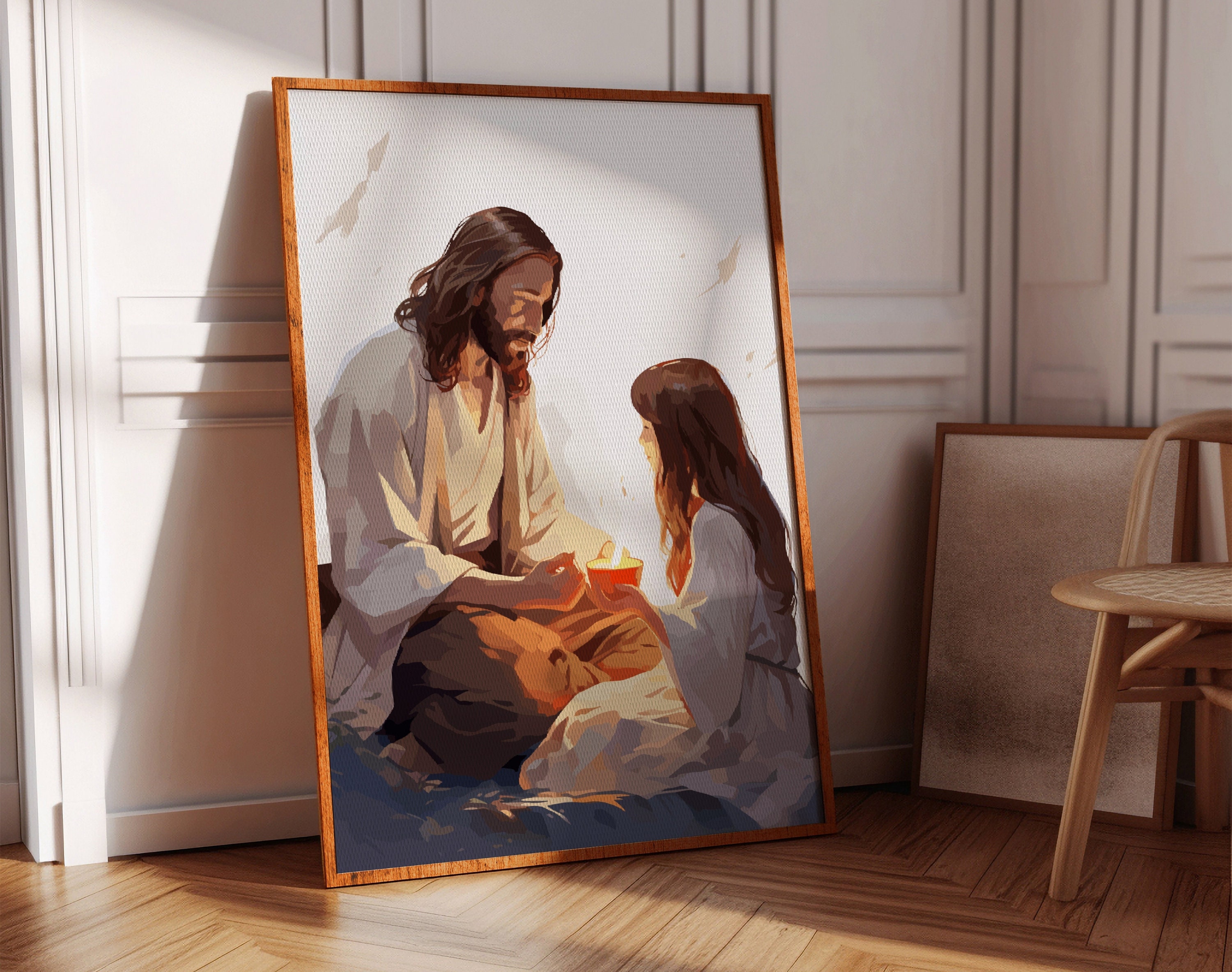 Christ Reference Jesus Christ LDS Art Print: Biblical Cross References (digital Download ...