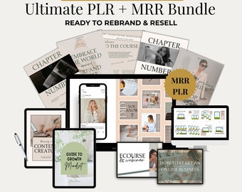 10M+ Ultimate Digital Products Bundle for Passive Income - PLR and MRR Rights, Digital Marketing Ready