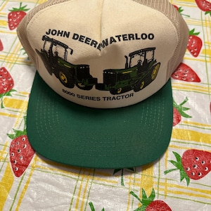 John Deere Waterloo 8000 Series Tractor Hat