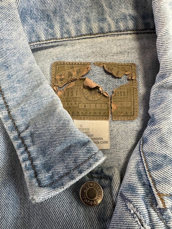 Gap Denim Light Wash Jacket - image 2