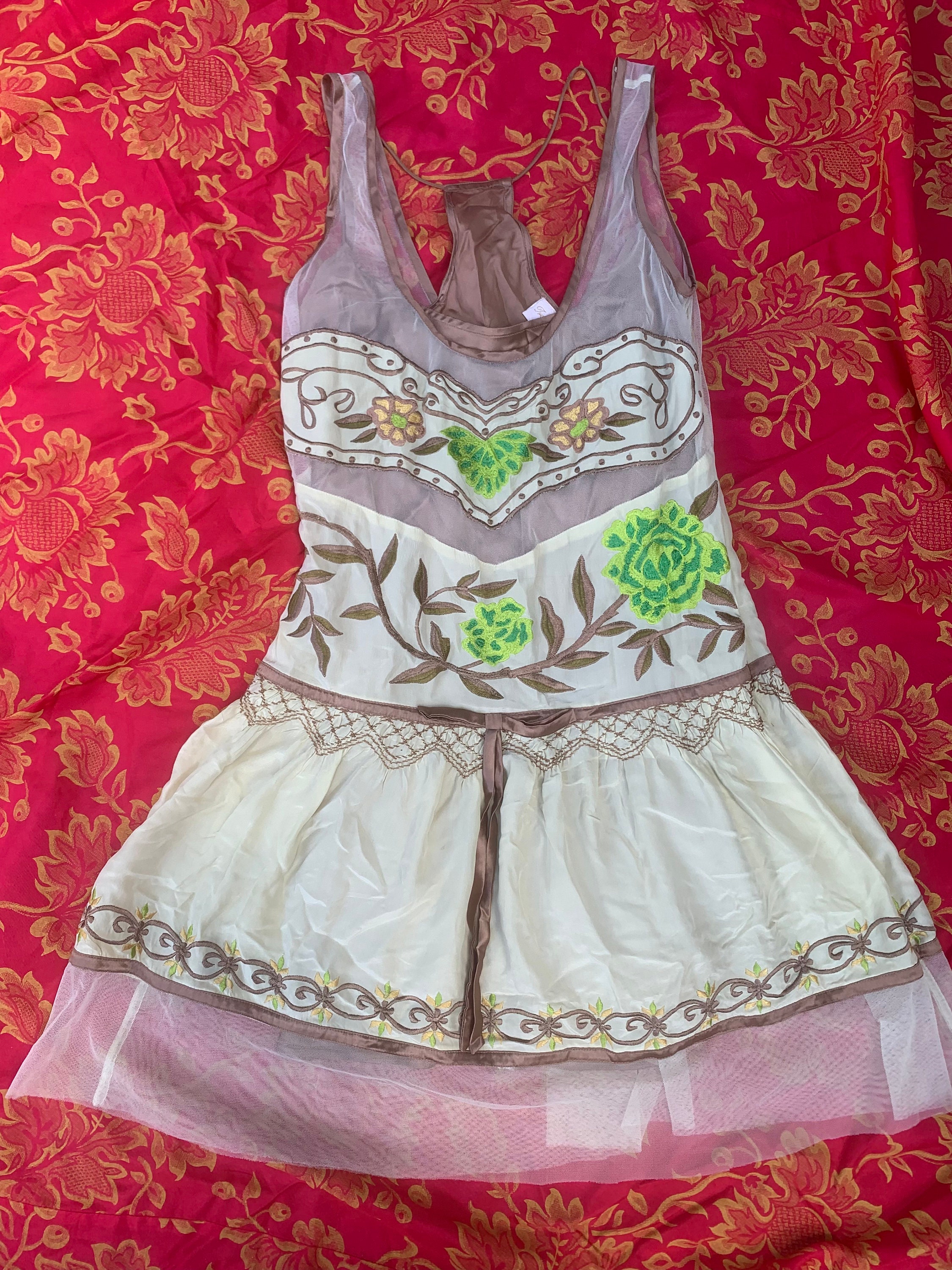 Vintage 2 Stück Dessous Kleid Outfit