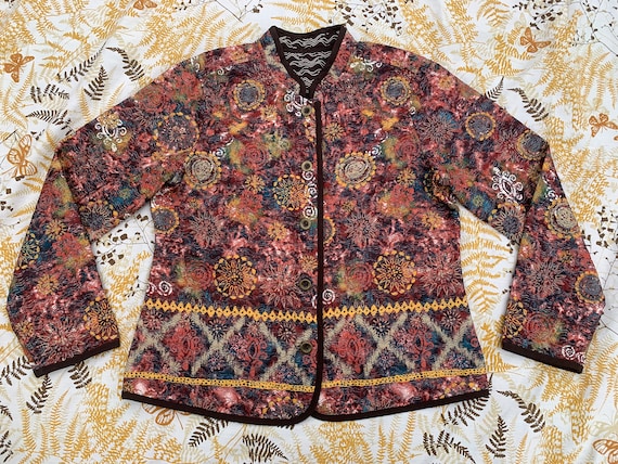Abstract Pattern Reversible Blazer - image 1