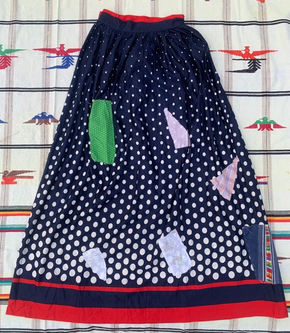 Vintage Patchwork Skirt - image 1