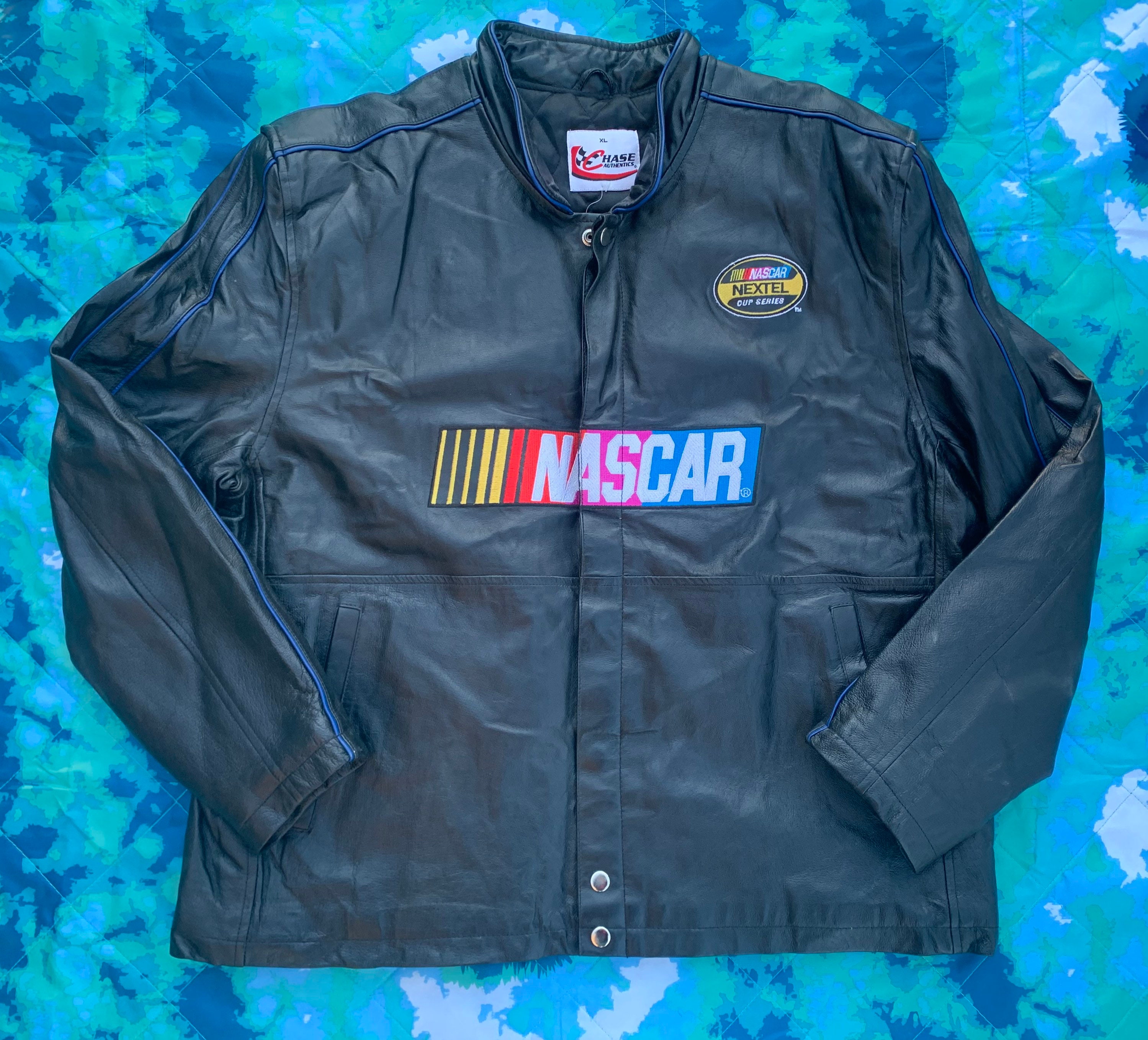 Bud NASCAR NEXTEL CUP レザージャケット Nascar Racing Nextel Cup Leather Jacket - Etsy