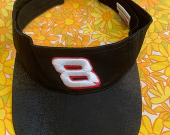 Chapéu de viseira preto Dale Jr. #8