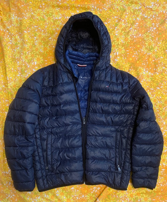 Tommy Hilfiger Blue Puffer Coat