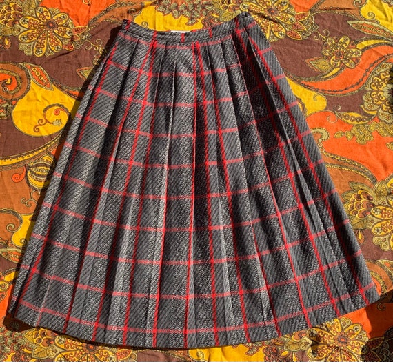 Bagatelle Vintage Plaid Skirt - image 1