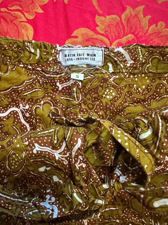 Batik Fait Main Java Shorts - image 3