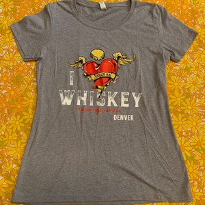 I Heart Whiskey Coyote Ugly Saloon Shirt