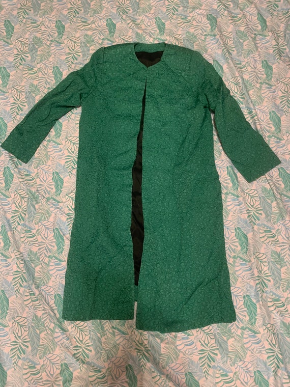 Green Vintage Three Piece Dress - image 3