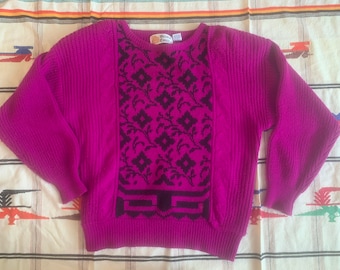 Bristol Court Magenta Sweater