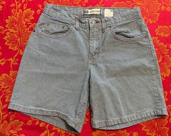 Faded Glory Gestreifte Jeans-Shorts