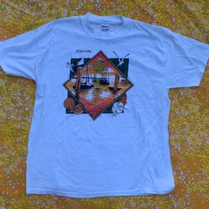 Florida Beach Scene Tee