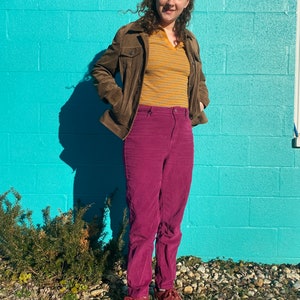 Eddie Bauer Brown Suede Coat