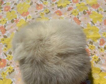 White Fur Muff