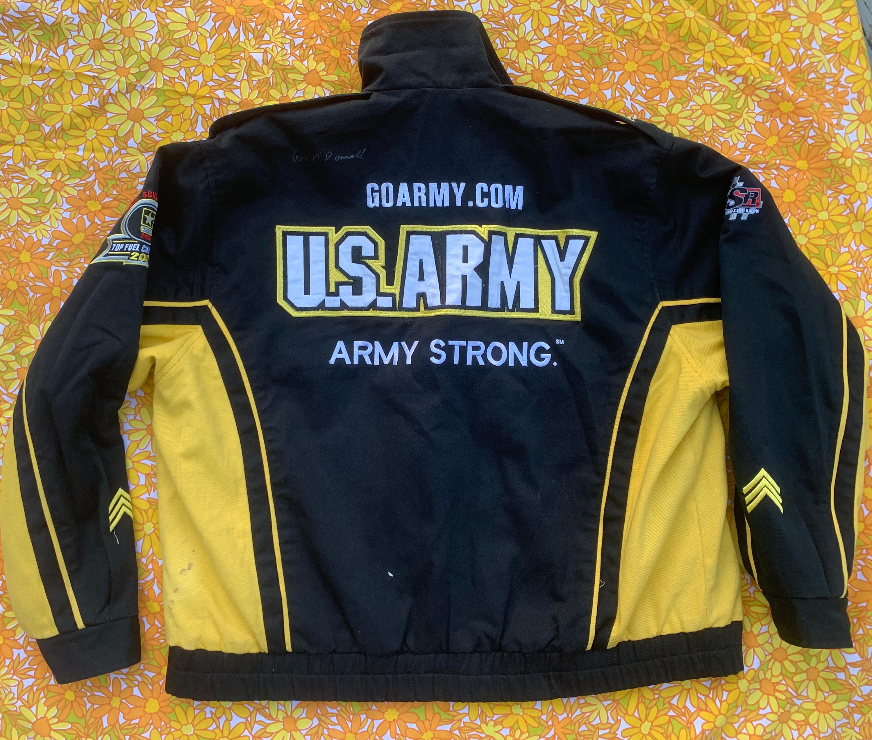 米陸軍ドン・シューマッハのサイン入りNASCARジャケット - Etsy 日本