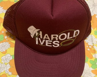 Gorra trucker granate Harold Ives