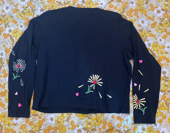 Michael Simon Lite Flower Button Up - image 2