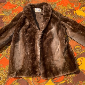 Model Mink Vintage Fur Coat