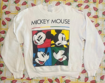 Mickey & Co. Weißes Sweatshirt