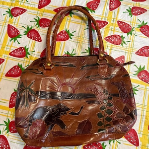 Genuine Leather Safari Purse