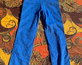 Wrangler Blaue Cord Kinder Hose