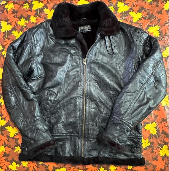 Paradiso Black Patchwork Leather Jacket - image 1