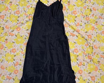 Aristocraft schwarzes Wäsche-Slip-Kleid