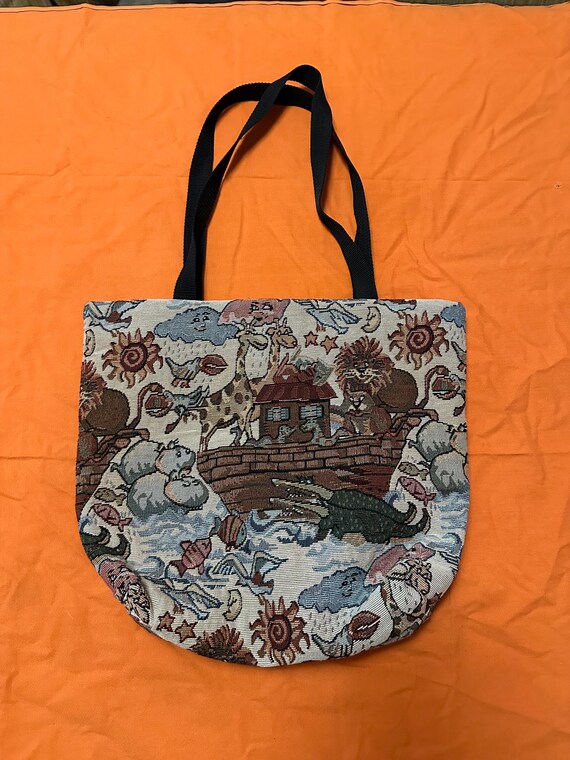 Noahs Ark Pattern Handbag - image 3
